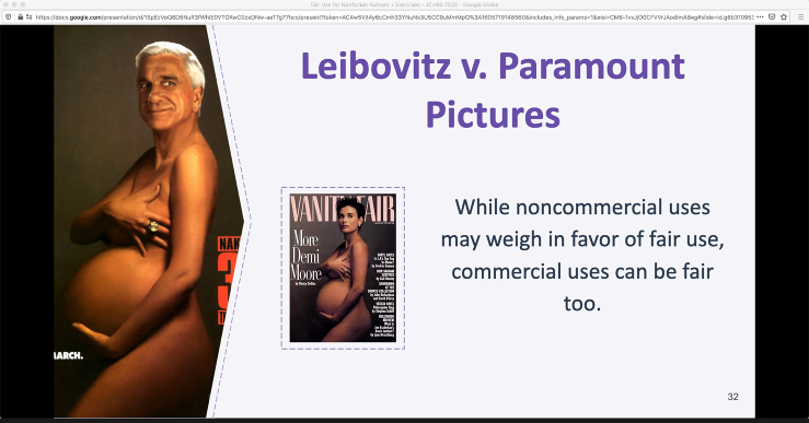 Leibovitz v. Paramount Pictures Corp.